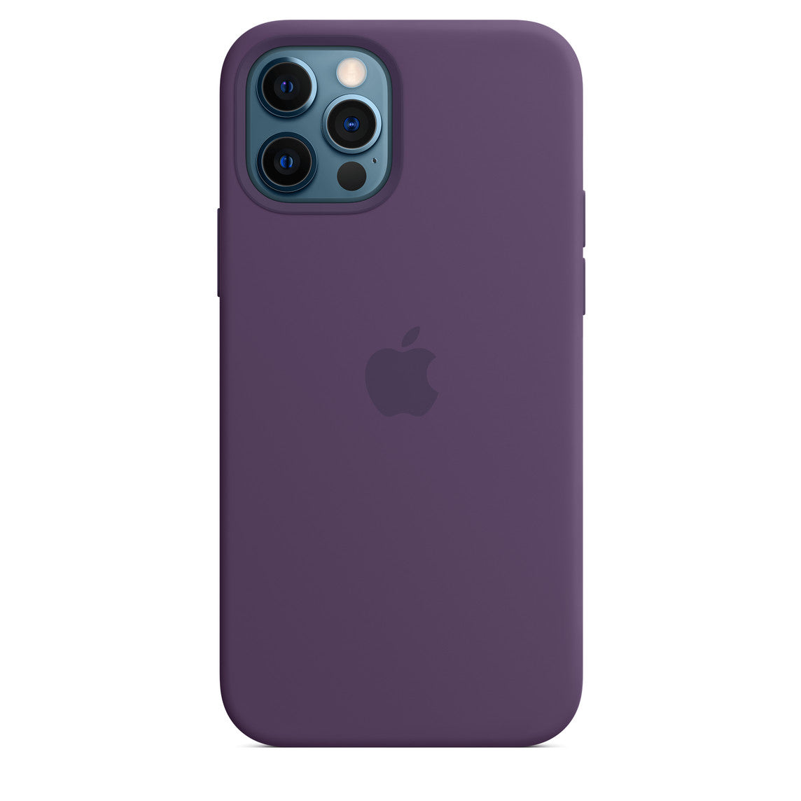 iphone 12 pro silicone case with magsafe#color_amethyst