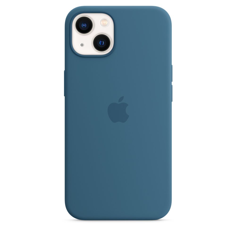 iphone 13 silicone case with magsafe#color_blue-jay