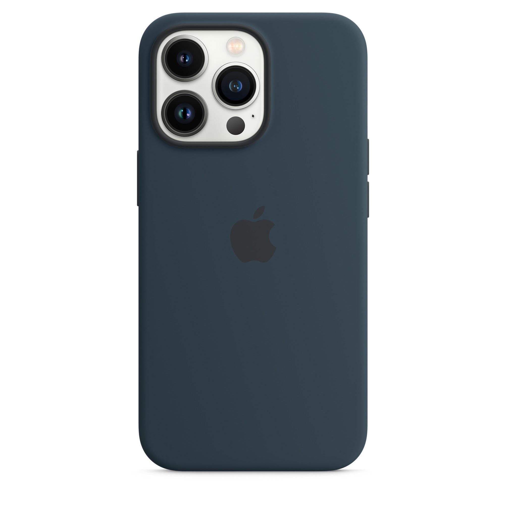 iphone 13 pro silicone case with magsafe#color_abyss-blue