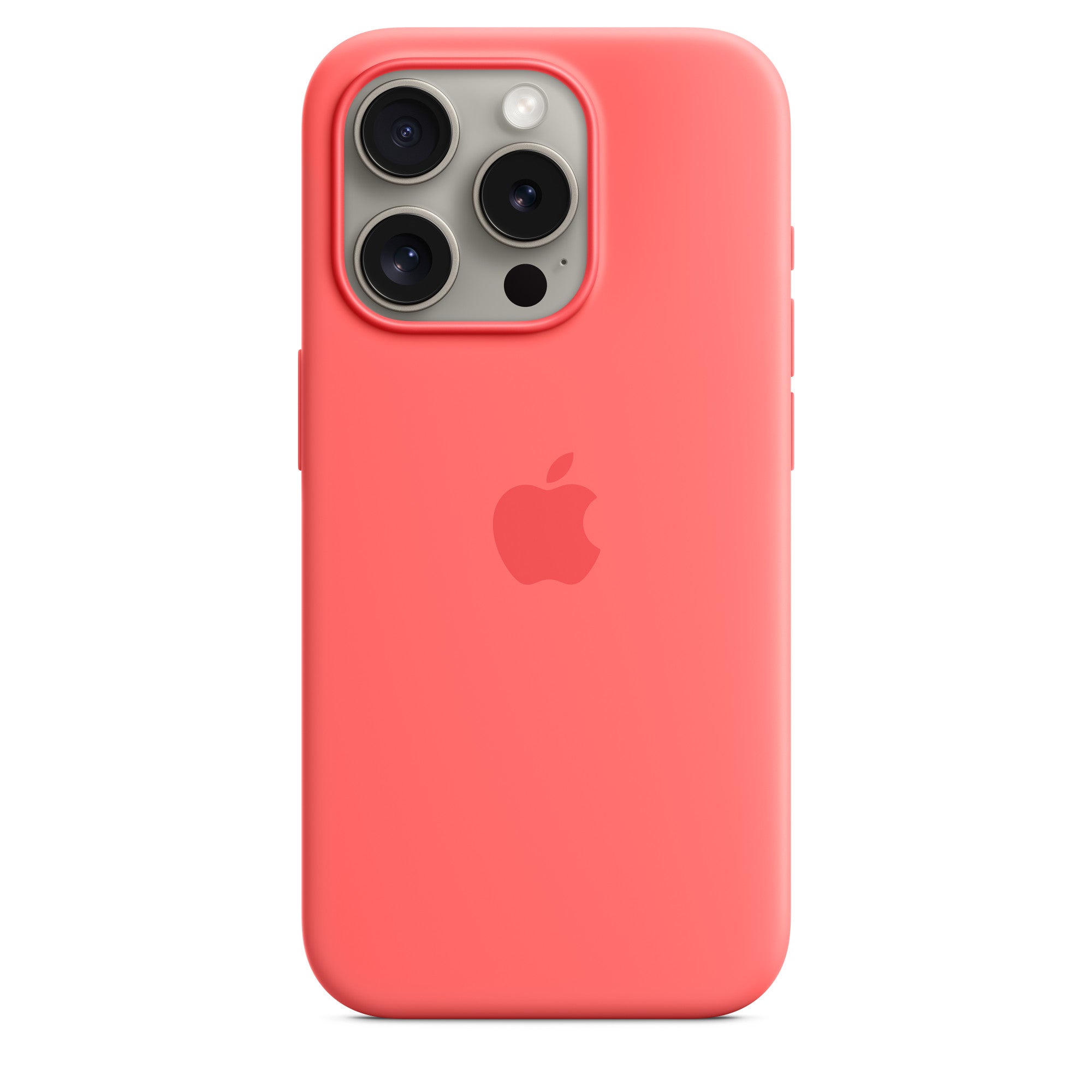 iphone 15 pro guava silicone case